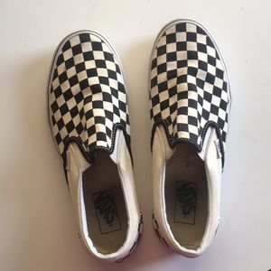 Checkered vans